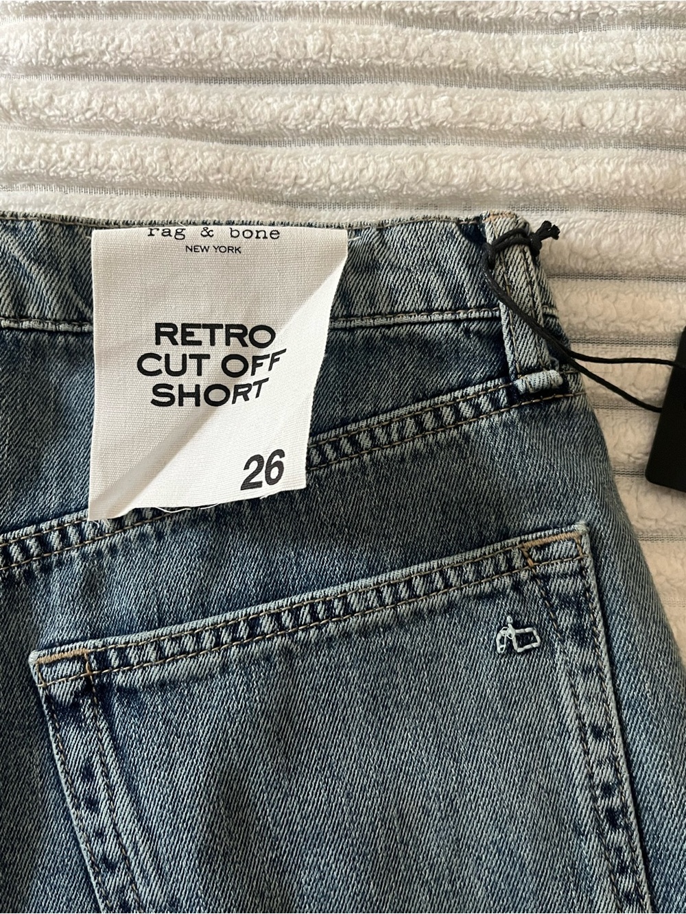 Rag & Bone Retro Cut Off Shorts - Picture 6 of 13
